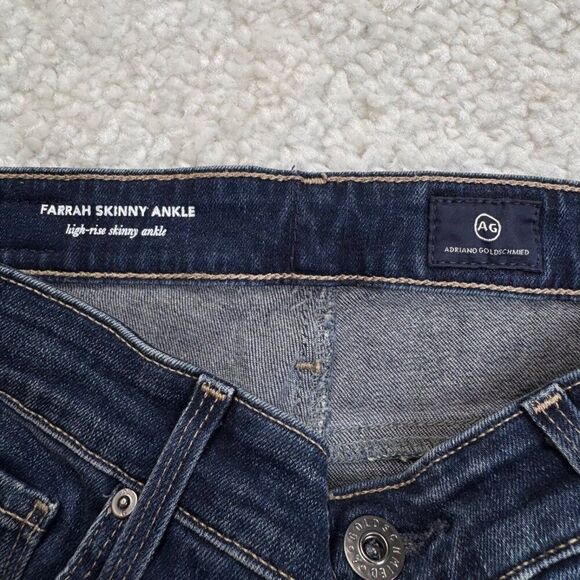 AG Adriano Goldschmied Farrah High Rise Skinny Ankle Jean - Picture 4 of 9